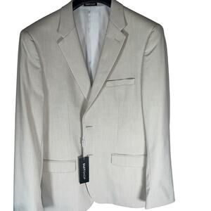 NEW Suitshop Men's Tan Suit Jacket Slim 42 Regular